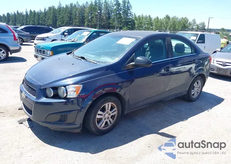 2015 Chevrolet Sonic Lt Auto из США, поврежденный, VIN 1G1JC5SH1F4161365